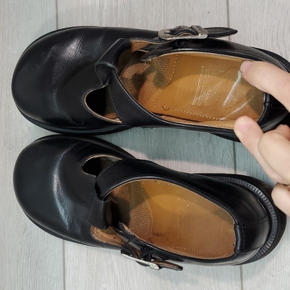 Vintage Dr.Martens MIE Women Y2K Chunky Tractor T strapPlatform shoes US7 - Picture 7 of 16